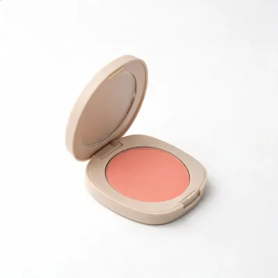 blush or setting powder first